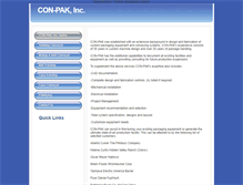 Tablet Screenshot of conpakinc.com